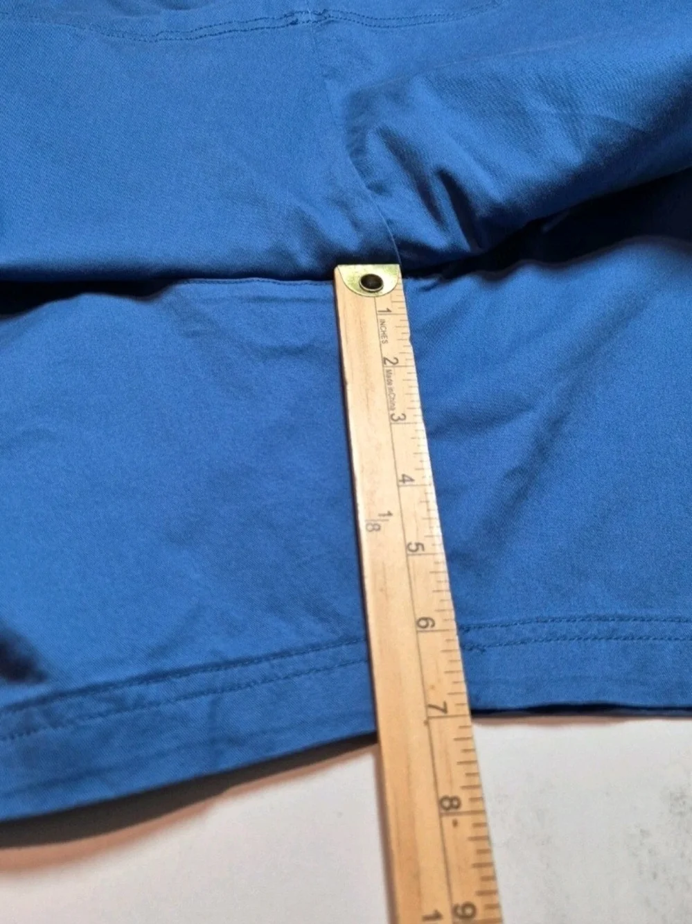 Roundtree & Yorke Casuals Size XXL Men's Stretch Fabric Shorts Blue Cotton 09